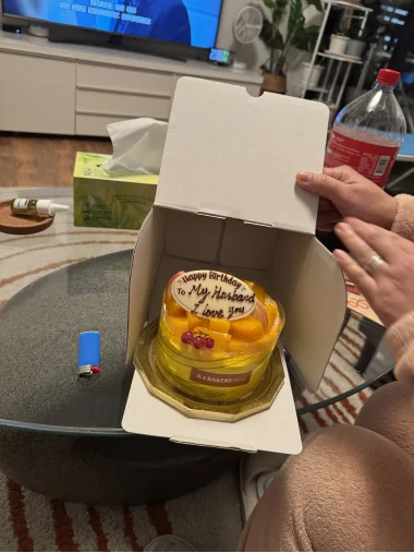 Cake for Yves birthday