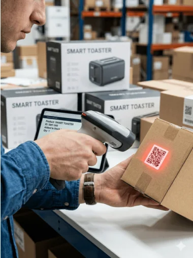 Solution of identification QR code 